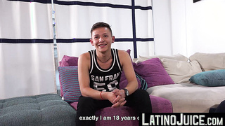 LatinoJuice.com - Latino cutie Darrel Gunther ass drilled by Corey Vergas POV