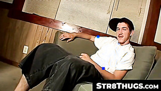 Str8Thugs.com - Dueces is a big-dicked straight dude with a huge sex drive and horny appetite