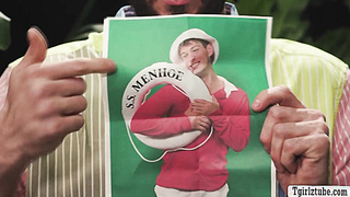 TS amazonian gets rimjob and analed in amazon forest