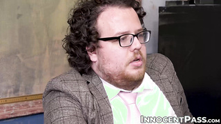 Hot asian Lulu Chu gets her hairy pussy rammed by muscular Parker Ambrose