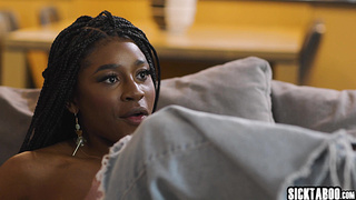 Petite black babe is part of the [censored]