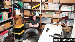BoyPunish.com - Bareback banged thief's raw, intense fucking as punishment for his crimes