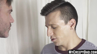 MyCreepyDad.com - Handsome stepdad's hardcore raw fucking of jock stepson post-blowjob