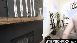 StepsonXXX.com - Stepdaddy Dale Savage barebred his two twink stepsons