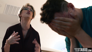 Busty stepmom fucks her pervert stepson