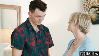 Busty stepmom fucks her pervert stepson