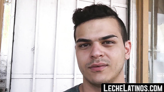 LecheLatinos.com - Straight Latino's POV bareback fuck leads to an explosive orgasm