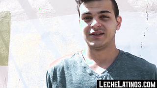 LecheLatinos.com - Straight Latino's POV bareback fuck leads to an explosive orgasm