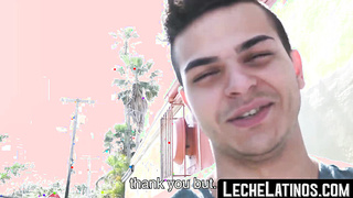 LecheLatinos.com - Straight Latino's POV bareback fuck leads to an explosive orgasm