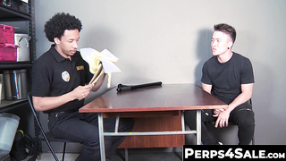 Perps4Sale.com - BBC Officer Raw Fucked His Stubborn Suspect with his boss