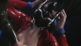 PussyCatsLatex.com - Anastasia's latex toying with leather mistress