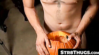 Str8Thugs.com - Billy and Chain having a special treat on a Halloween night in duo play