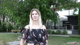 GERMAN SCOUT - 18yr School Teenage Lara Converse to Plumb Audition