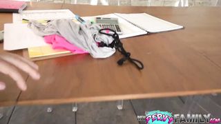 Step-Daughter-In-Law Tears Up Me To Get Out Of Doing College Work