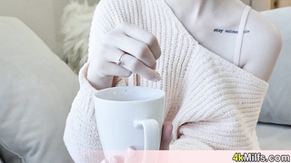 Beautiful redhead seduced me for a fuck