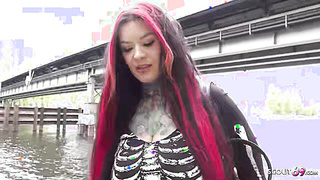 GERMAN SCOUT - Curvy Sabien DeMonia Anal