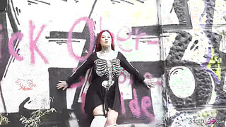 GERMAN SCOUT - Curvy Sabien DeMonia Anal