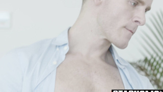 Bastian Karim worships Dylan and Adams cocks