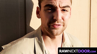 RawNextDoor.com - Johnny Torque breeds Ivan James's tight asshole with his hot load