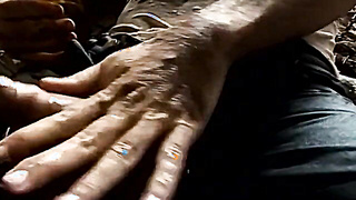 FilthyPissPlay.com - Freaky gay wanks and pisses all over in intense kinky play