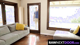 RawNextDoor.com - River Elliot shoves his raw cock passionately inside Tom Faulk's ass