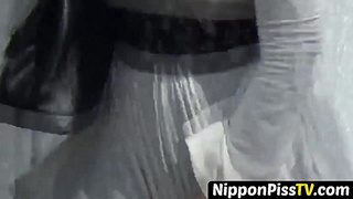 NipponPissTV.com - Young Japanese hotties secretly pissing all around town