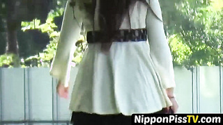 NipponPissTV.com - Young Japanese hotties secretly pissing all around town