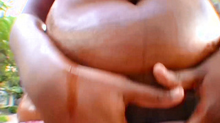 VividPassword.com - Ebony Aymee's monster bbc ride ends with a cumshot facial