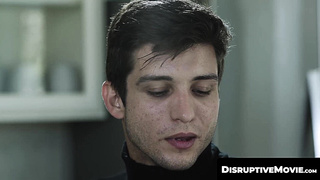 DisruptiveMovie.com - Andrew Miller toys with stepbros Trevor Harris and Elliot Finn's eager holes