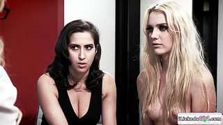 Scientist fucking busty artificial model