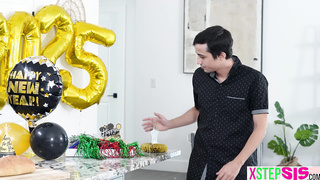 Stepsis catches stepbro banging bread