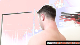SayUncleNetwork.com - Older stepbrother dominates and fucks his bound hunky bro's tight ass