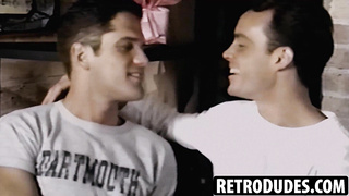 RetroDudes.com - Joel and Robert Wilson ignite passion in a vintage cock sucking session
