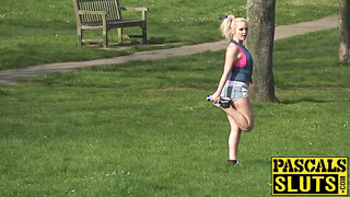 Curvy UK slut hammered in all holes by dominant male