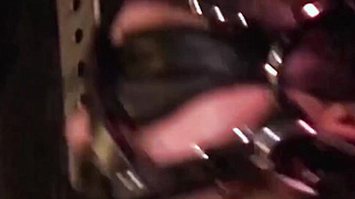 MuscleJockBound.com - Muscular man's underwear-only restraint and domination in a sweaty BDSM session