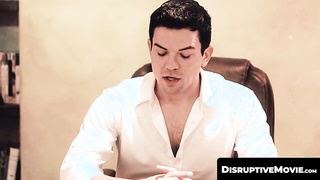 DisruptiveMovie.com - Farm hunks stretch BBC Dillon Diaz's virgin hole in a rough group fuck