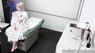 Thick blonde Annie Archer goes to see her doctor who seduces her into a wild fucking session