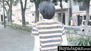 BoyzJapan.com - Young Japanese twink Fuji in sixtynine before anal fuck