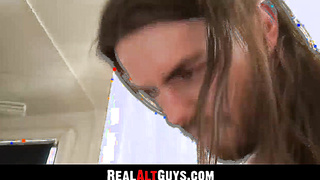 RealAltGuys.com - Hairy twinks Murphy and Mat enjoy their steamy fucking and moans