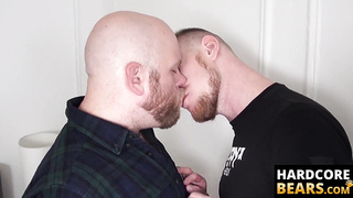 HardcoreBears.com - Fat bear Billy Warren plows skinny twink bitch Jef Heart vigorously