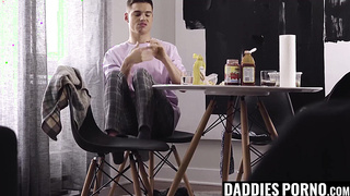 No more mess or youll have to always clean stepdaddys cum