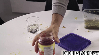 No more mess or youll have to always clean stepdaddys cum