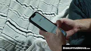 DisruptiveMovie.com - Bear Lawson James satisfies twink Grayson Lange's craving with raw bareback