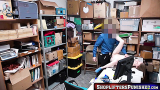 ShopliftersPunished.com - Catarina Petrov snatched and fucked rough by dirty big dick cop raw