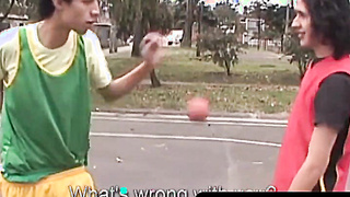 OTBXXX.com - Long-haired Latino twink enjoys bareback fucking boyfriend's sweet ass until cum