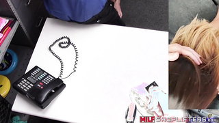 Brunette shoplifting MILF Mckenzie Lee drilled doggystyle