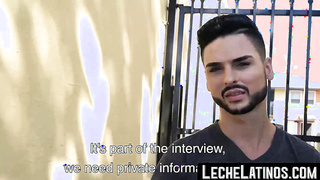 LecheLatinos.com - Stunning young Latino barebacked by a stranger in a raw, intense fuck