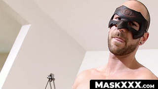 MaskXXX.com - Sexy fit and big dicked Shawn Hardy's jacking off for you solo