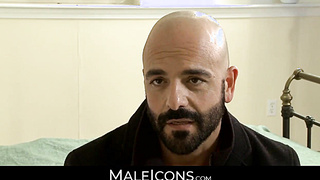 MaleIcons.com - Horny Brendan seeks big muscled anal sex and finds Adam's willing and tight ass