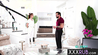 Nuru massage by hot Nicole Emma Vaunt